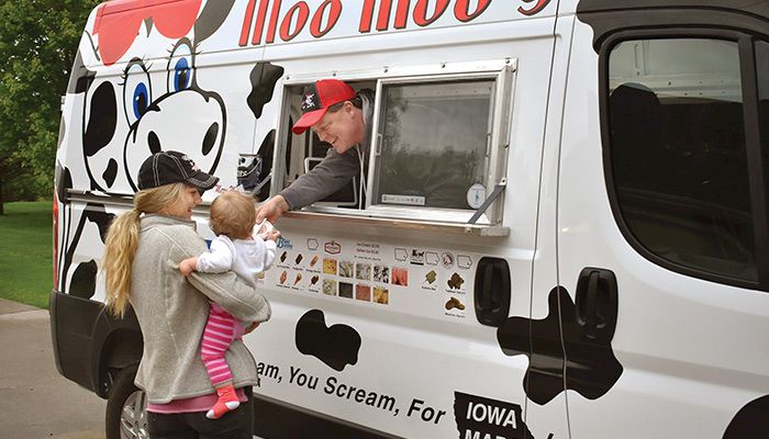 Moo Moo's Ice Cream Truck - Ice Cream Truck, Iowa Made Ice Cream