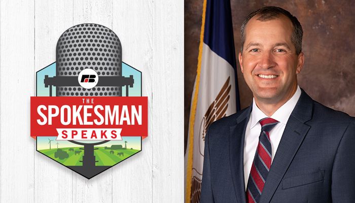 Iowa Secretary of Agriculture Mike Naig is on The Spokesman Speaks podcast