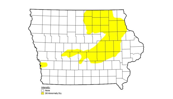 Iowa drought-free for first time in almost four years 