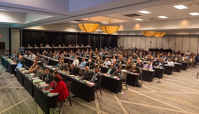 Iowa Farm Bureau voting delegates set state and national policy at annual Summer Policy Conference in West Des Moines 