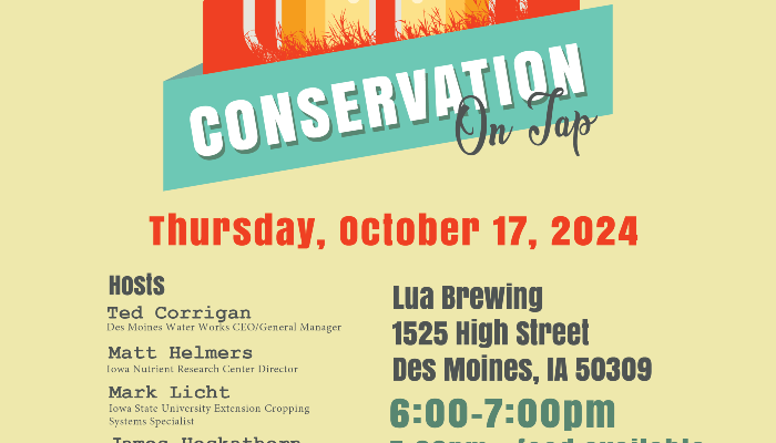 Iowa Learning Farms Hosts Conservation on Tap in Des Moines