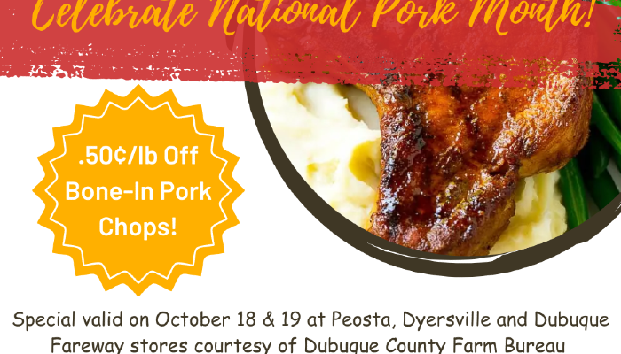 Celebrate October National Pork Month at Fareway