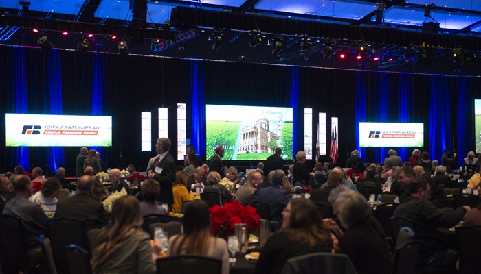 Iowa Farm Bureau annual meeting