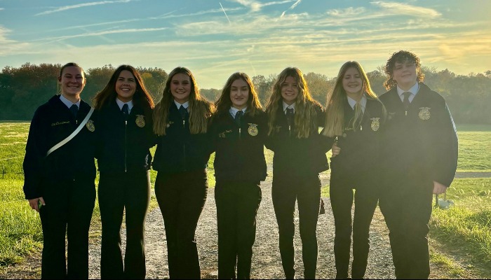  Clear Creek Amana FFA Chapter attends and competes at National FFA Convention 