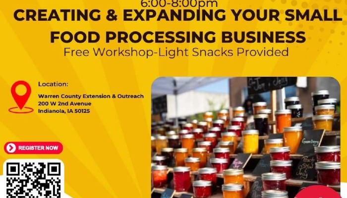 Creating and expanding your small food processing business 