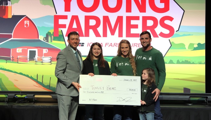 Tenley Farms Wins Prestigious Grow Your Future Award 