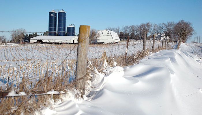 What is “Winterkill” in farm ponds?