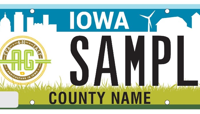 Support for Agriculture license plates