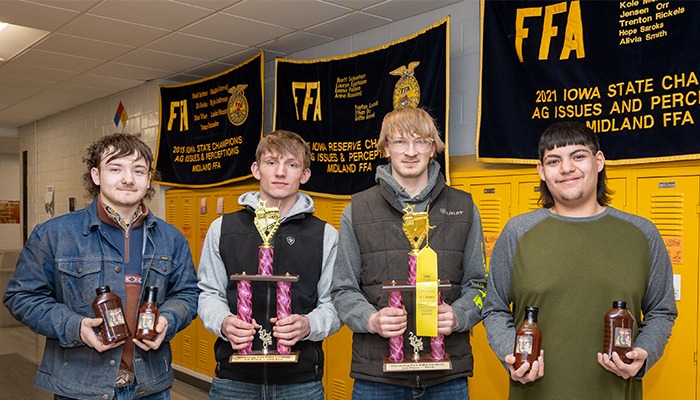 Midland FFA students’ barbecue sauce 