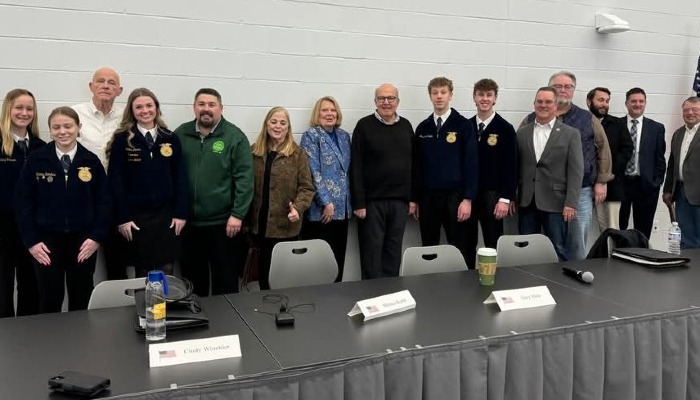 Scott County Farm Bureau hosted a Legislative forum Feb. 24 