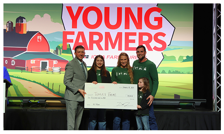 2022 winners (Clark Dolch, Adair County; Melissa Moretz, Worth County; Tanner Brass, Franklin County)